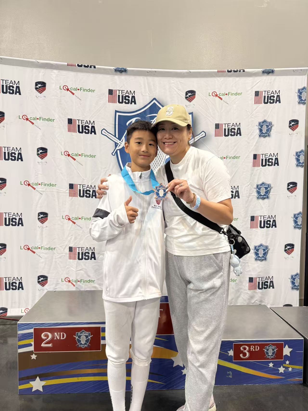 Felix won his first Y14 medal in Ontario