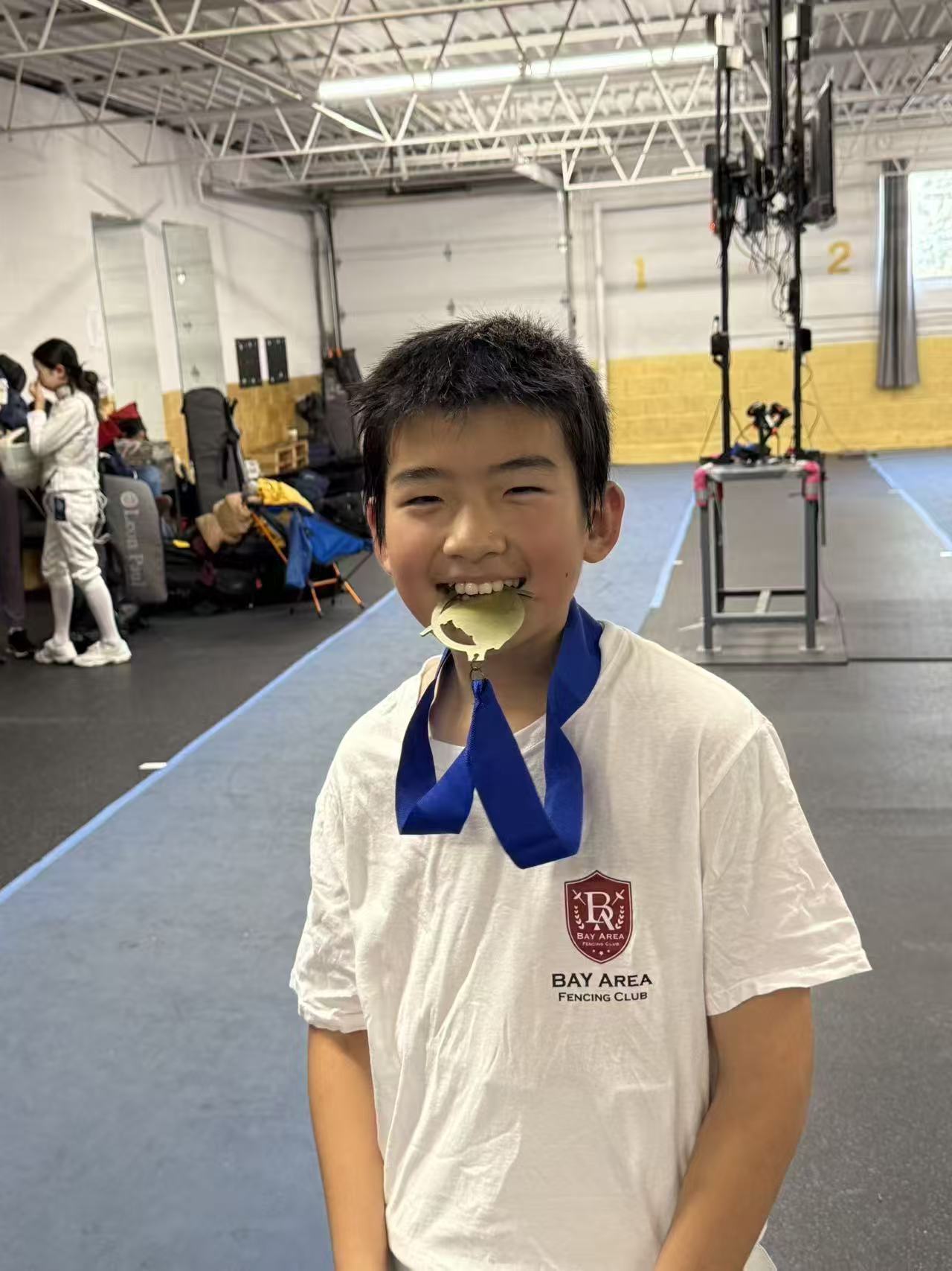 Sam won Gold in Denver