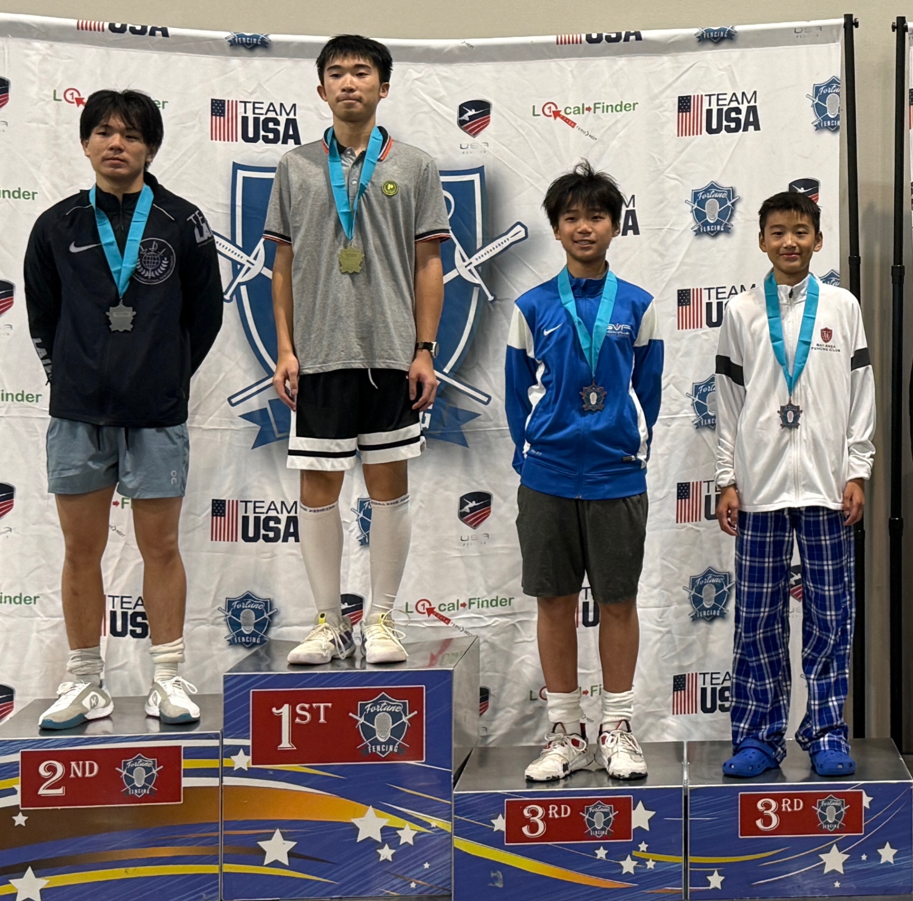 Felix won bronze in Cadet and earned a C rating in Ontario