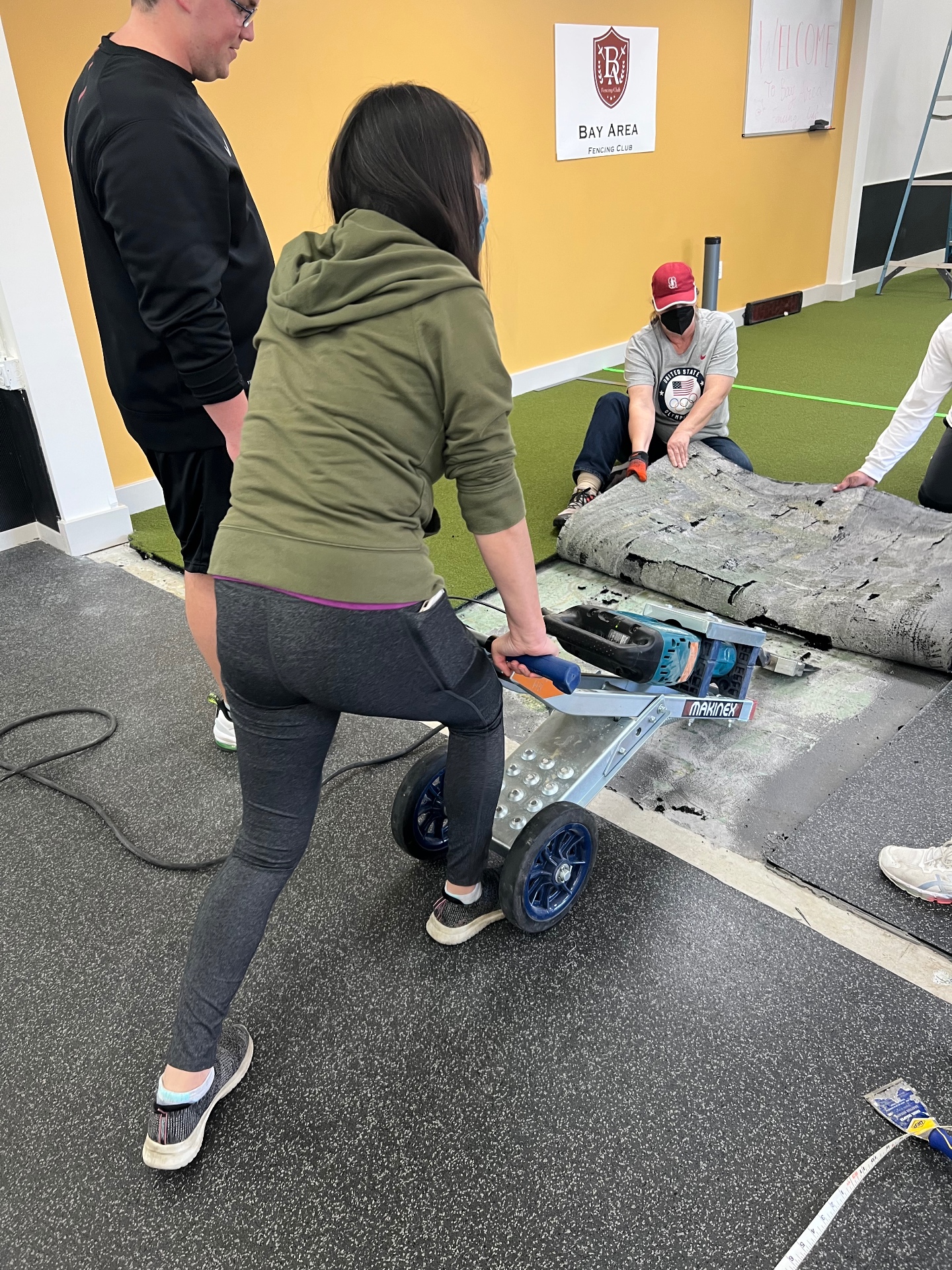 We built the club with love and sweat 