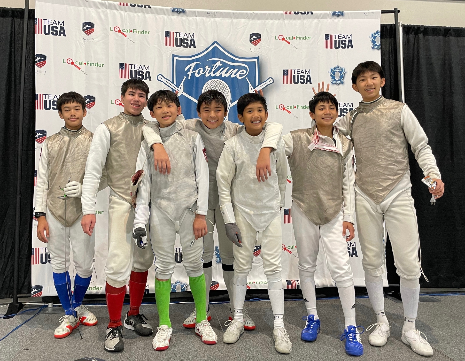 BAFC team at Fortune Fencing tournament
