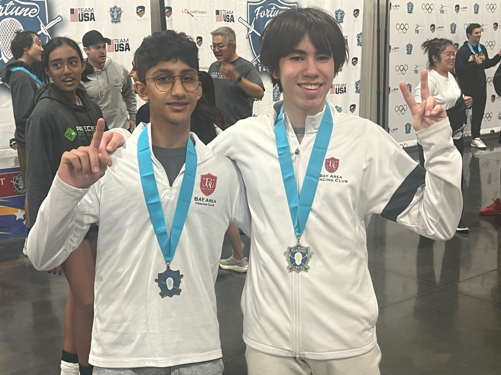 Ajon and William took top 2 at Forturn Tournament